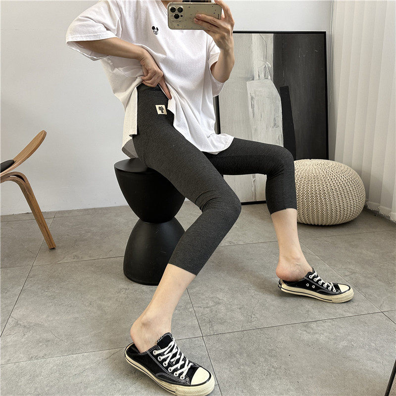 夏季清凉不怕热打底女士莫代尔人棉打底裤薄款七分九分弹力打底裤,淘宝优惠券,粉丝福利购,淘宝优惠卷