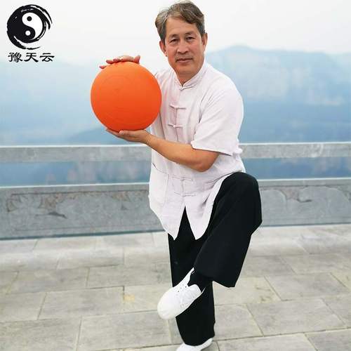 豫天云软体太极球健身球无极球实心练功球入门训练道家盘球功夫球 - 图0