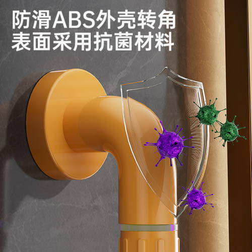 卫生间马桶扶手老人防滑转角走廊安全把手不锈钢浴室淋浴扶手栏杆 - 图3