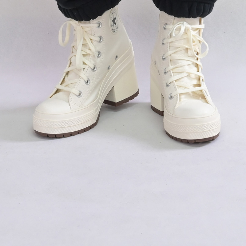 CONVERSE匡威Chuck 70 De Luxe Heel女复古粗跟鞋A05347C A05348C - 图0