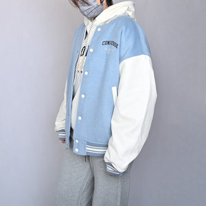 Converse匡威新款情侣款棉服运动休闲棒球服拼色百搭外套UCJ695