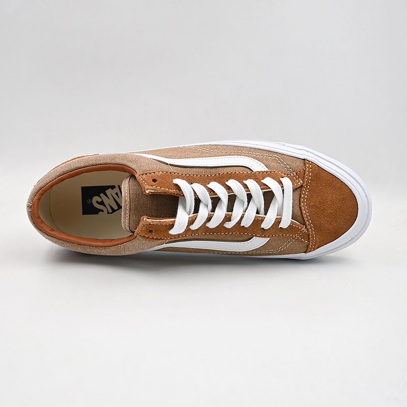 VANS范斯情侣款LX Old Skool 36休闲鞋低帮百搭板鞋VN000D57TBR-图3