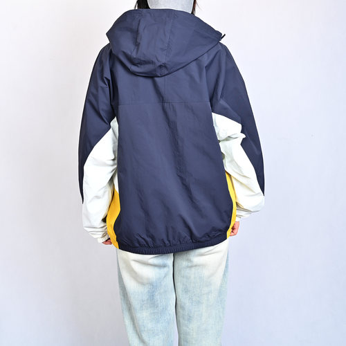 NEW BALANCE NB新款男子连帽梭织外套拼色百搭运动服MJ6185IU-ECL - 图2