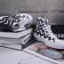 Giày Converse Converse nữ 2019 mùa thu mới giúp màu cao thể thao giày vải thông thường 565376C - Plimsolls