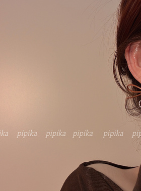 【pipi原创]晚秋的暖心 美拉德蝴蝶结丝绒爱心珍珠耳饰温柔耳环