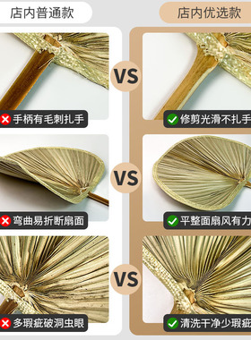 蒲扇便携营蕉扇老式大扇子古风扇手工编织夏季儿童驱蚊纳凉夏季扇