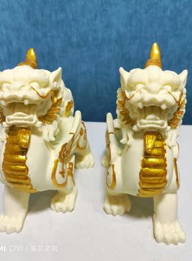象牙果飞天貔貅摆件招财聚财玄关办公室桌面装饰乔迁新居公司店铺
