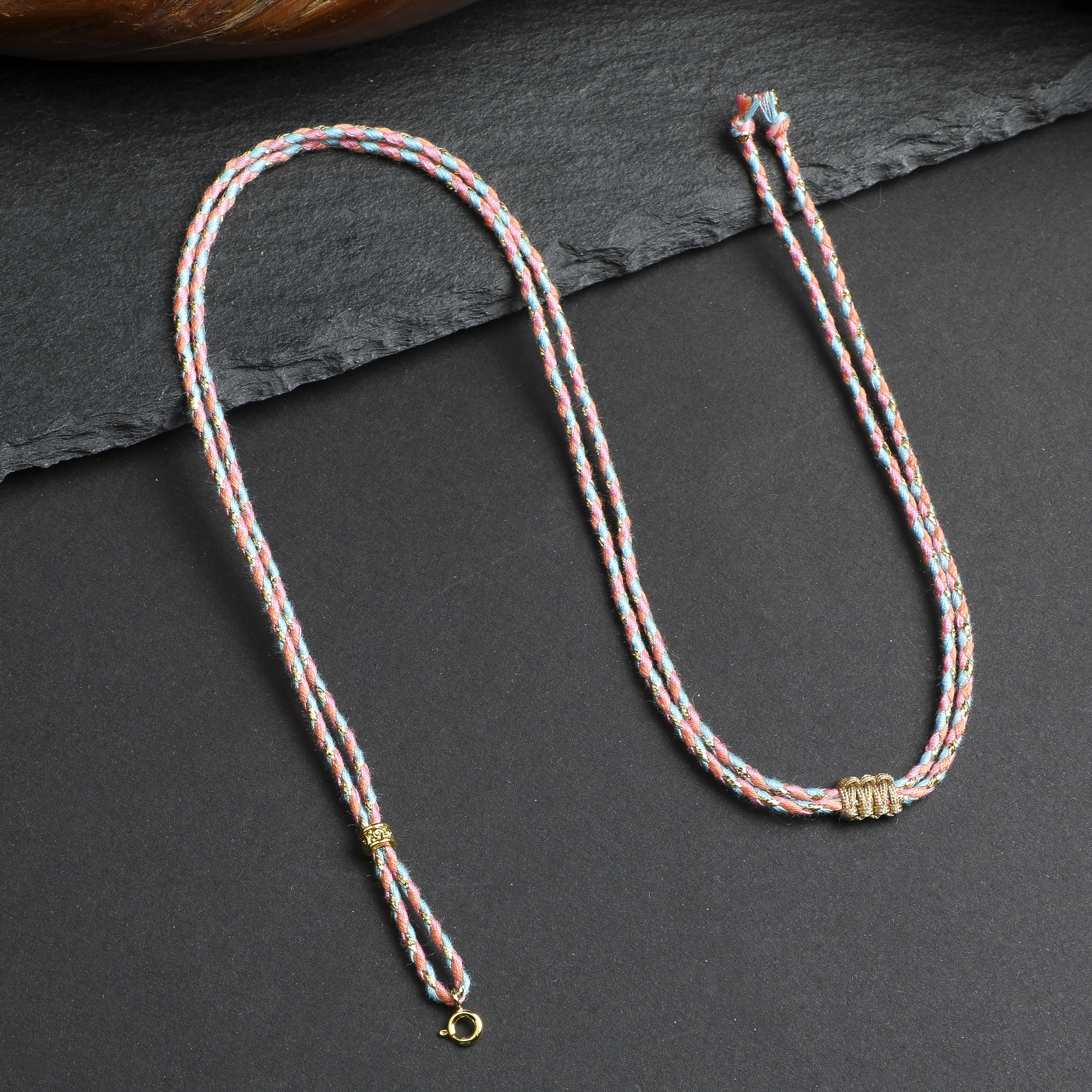 高端手工编织项链绳子黄金吊坠挂绳玉佩翡翠蜜蜡牌子粗男女款毛衣,淘宝优惠券,粉丝福利购,淘宝优惠卷