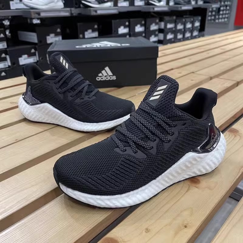 ADIDAS ALPHA BOOST 阿迪达斯男女轻便减震休闲跑步鞋缓震 EF1183 - 图1