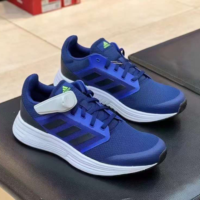 adidas阿迪达斯GALAXY 5 白蓝Cloudfoam泡棉透气运动男鞋H04596 - 图2