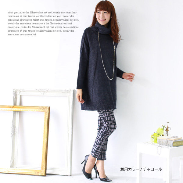 Japanese style spring and autumn mercerized hand-painted style leg pants