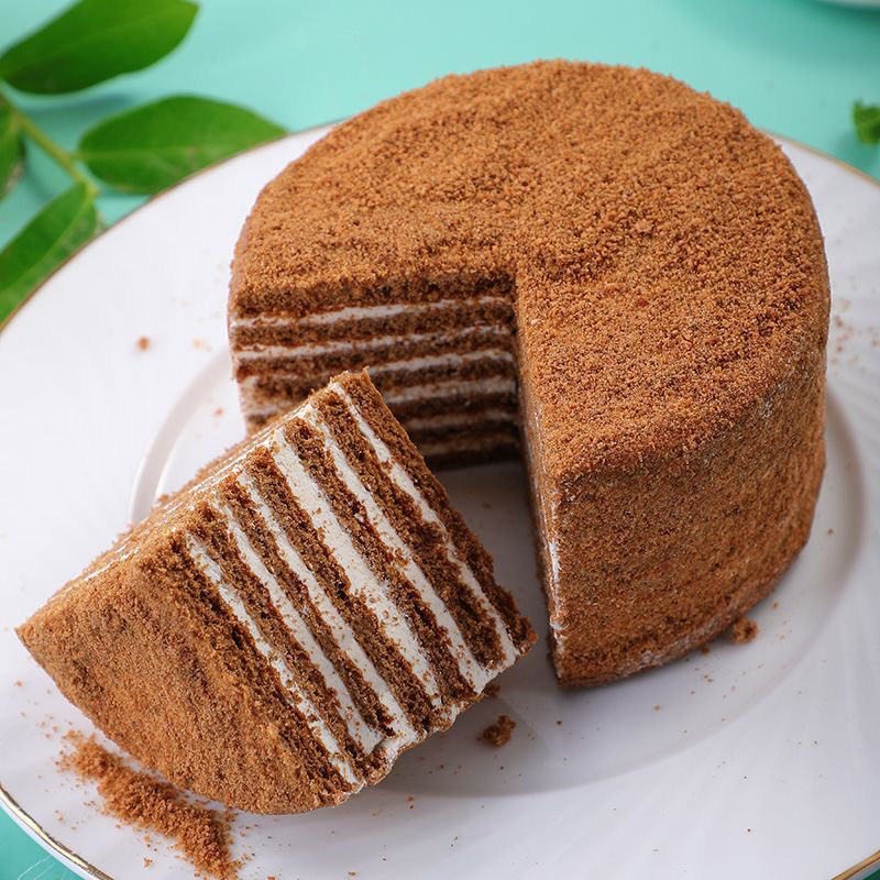 俄罗斯国家馆进口双山牌提拉米苏蜂蜜巧克力千层蛋糕小零食品整箱,淘宝优惠券,粉丝福利购,淘宝优惠卷