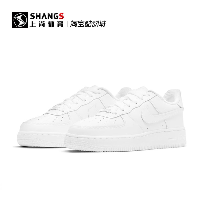 上尚JJ Nike Air Force 1 AF1 LE纯白休闲运动板鞋DH2920-111-图0