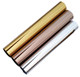 Gold privacy mirror one-way perspective glass film