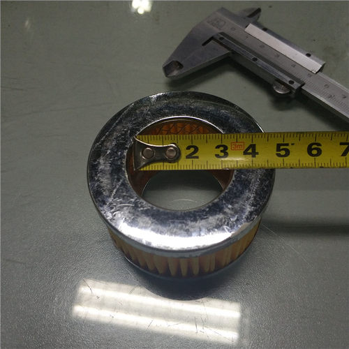 小型空压机配件进气空滤芯气泵滤芯空压机滤芯68*35*38毫米纸滤芯 - 图2