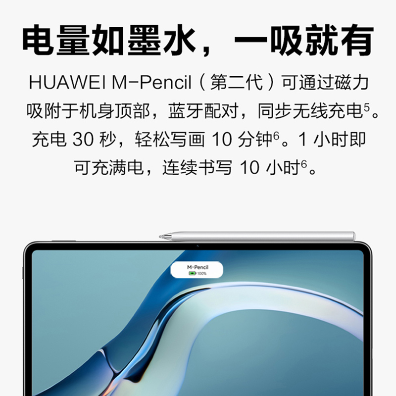 华为M-Pencil2手写笔matepadpro11平板电脑原装正品第二代手写笔 - 图2