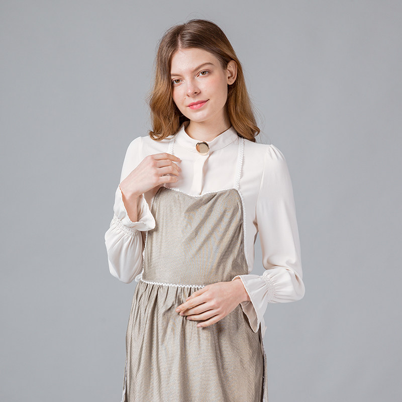 海娜森防辐射服夏上班孕期大码围裙 海娜森防辐射防辐射围裙