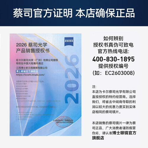 蔡司泽锐镜片钻立方PLUS防蓝光1.74超薄铂金膜近视镜片变色定制 - 图2