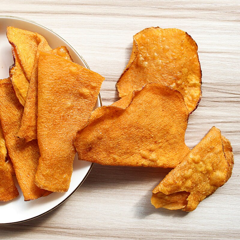 香脆红薯片250g*2包碳烤地瓜干片番薯干农家自制芝麻非油炸条零食