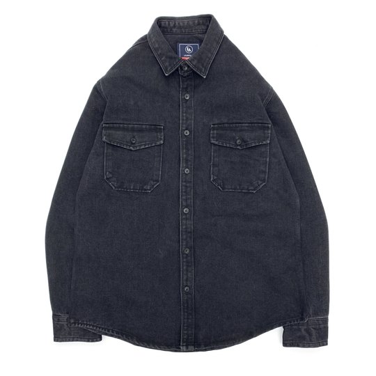 Camisa vaquera pesada color caqui Ami para hombre