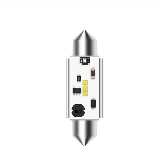 31mm阅读灯led车顶灯后备箱双尖照明灯12V24V灯泡超亮白光CSP灯珠-图3