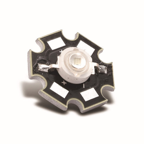 带20mm铝基板高亮1W3瓦大功率LED灯珠灯泡红绿蓝黄白维修灯具光源 - 图0