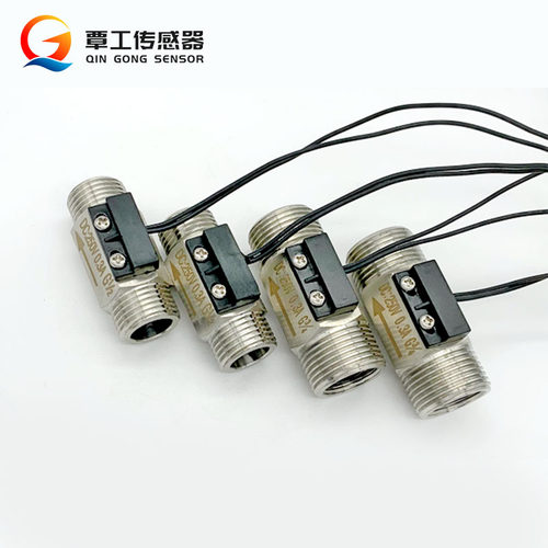 4分6分常开型304不锈钢开关量信号水流开关 - 图0