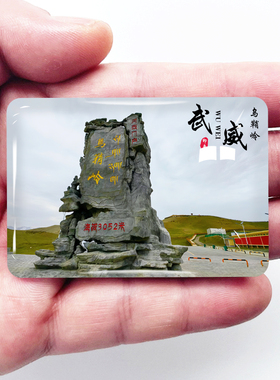 甘肃武威旅游冰箱贴天梯山石窟