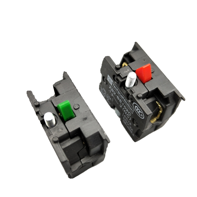 按钮开关配件动静辅助触点底座常开常闭XB2 ZB2-BE101C 102C,淘宝优惠券,粉丝福利购,淘宝优惠卷