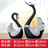 Лебедь для влюбленных, креативное современное украшение для ногтей, европейский стиль, простой и элегантный дизайн, подарок на день рождения