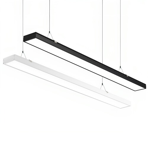 超亮led长条灯办公灯美发店铺商用吊灯教室吸顶直播间超市日光灯 - 图3