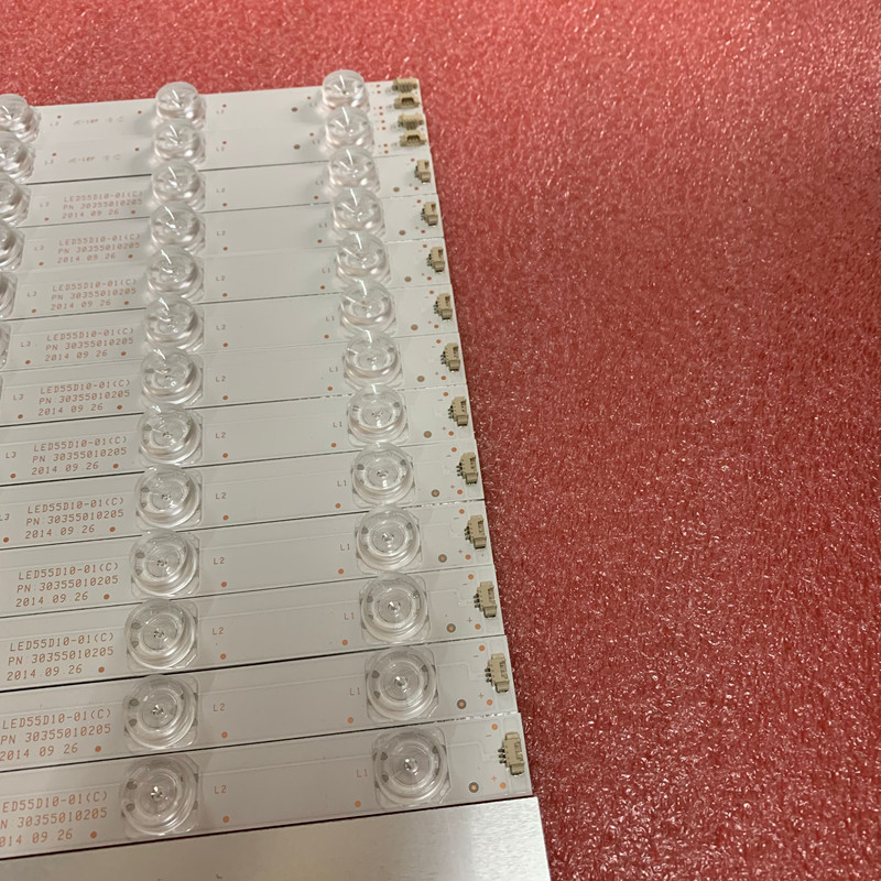 适用海尔MOOKA U55A5 U55K5灯条LED55D10-01(C)/02(C) 3035501020 - 图2