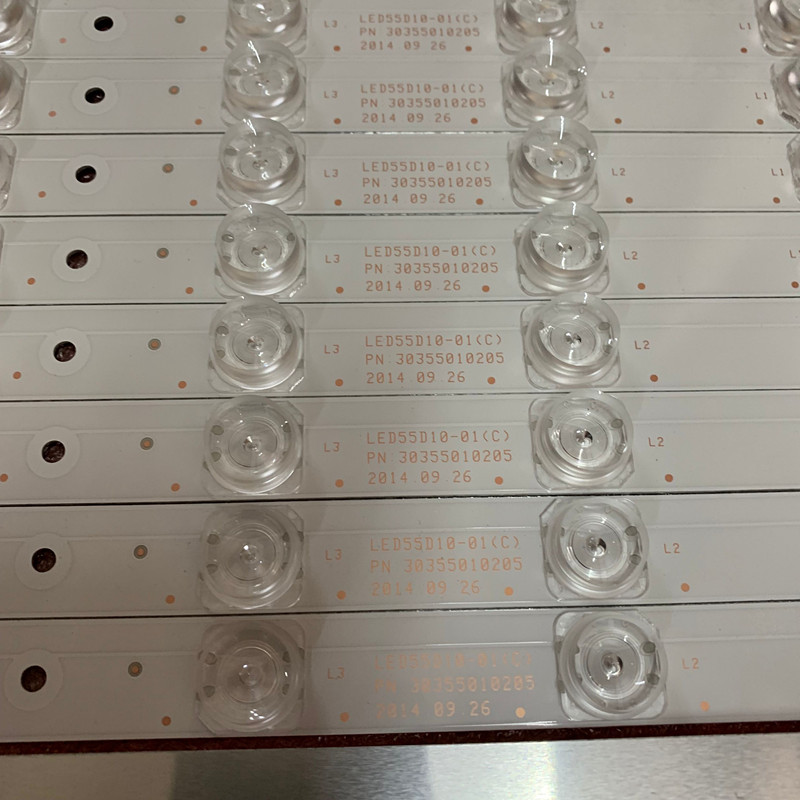 适用海尔MOOKA U55A5 U55K5灯条LED55D10-01(C)/02(C) 3035501020 - 图1