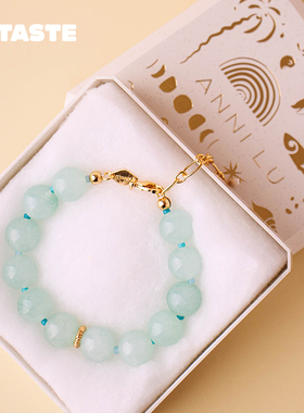 XTASTE 丹麦 ANNI LU 纯色ball手链小众设计叠戴串珠女生显白配饰