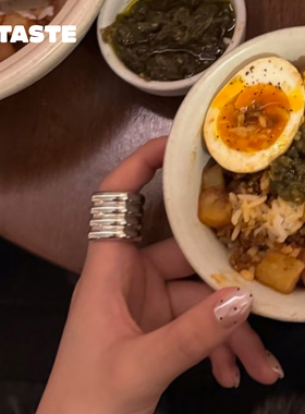 XTASTE 咕咕GOODGOOD 【咕咕环形气球开口戒】小众设计师品牌配饰