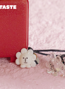 XTASTE bonbonmuseum小花项链旅行家系列 手工琉璃原创设计可爱