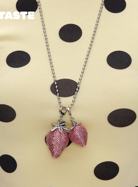 CHICHABOOM甜食水果草莓项链