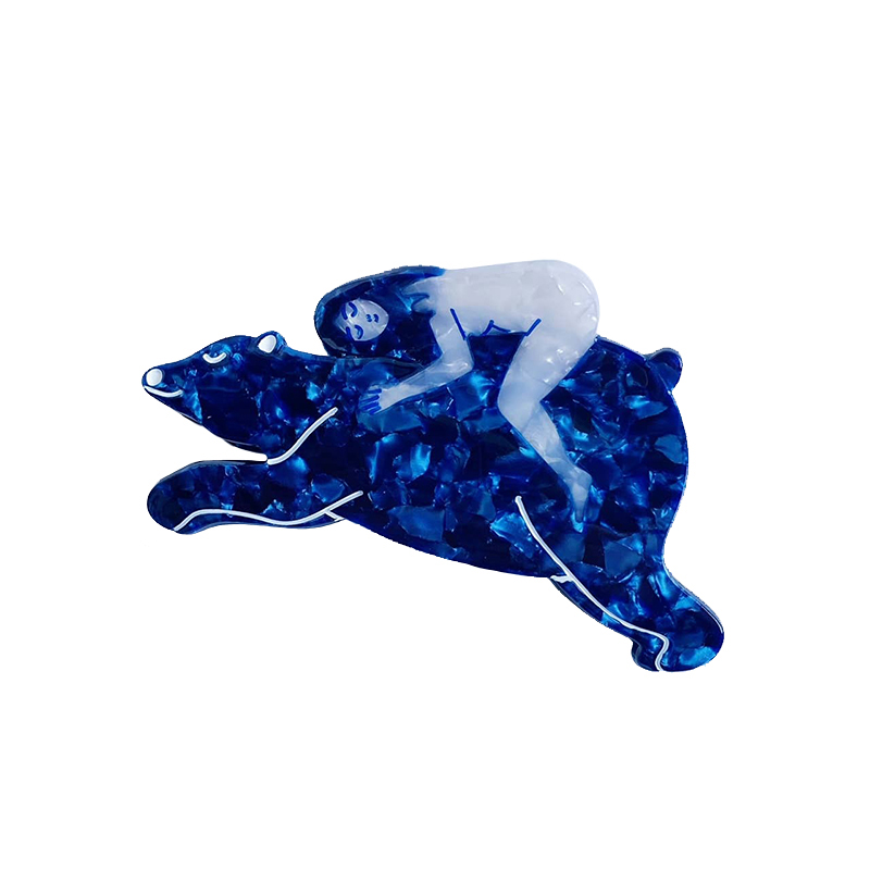 XTASTE卢森堡Lisa Junius官方授权 少女天鹅 少女熊 星空少女发抓 - 图3