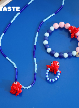 XTASTE SNBC【夏威夷海滩项链系列】小众设计颈链项链配饰女