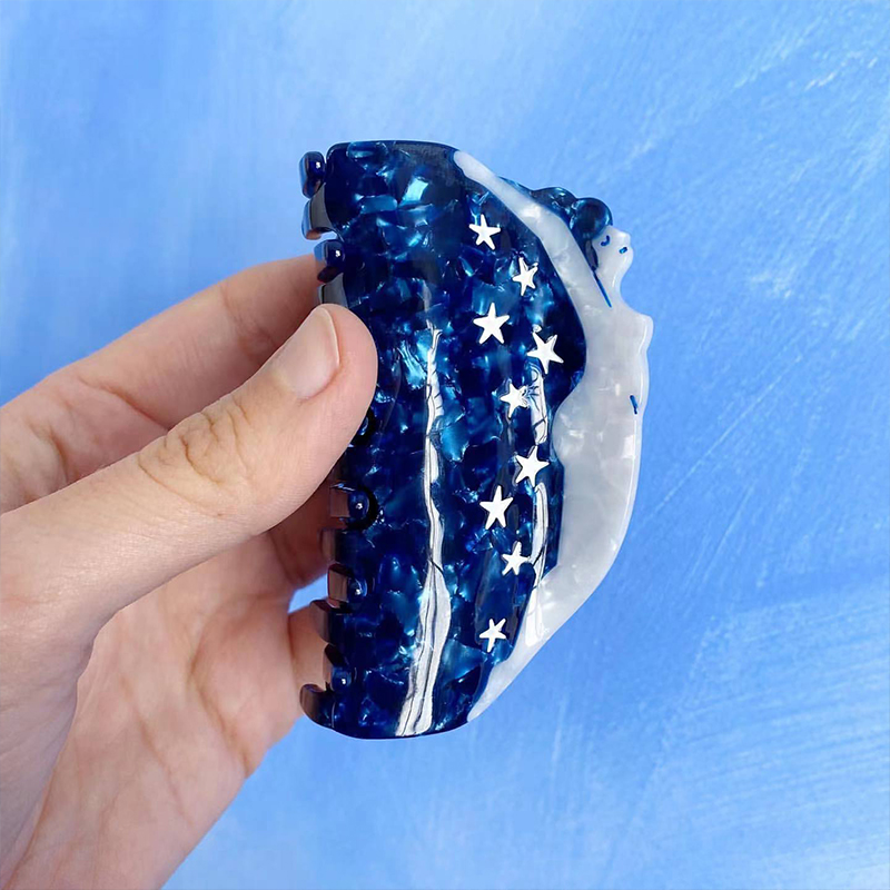 XTASTE卢森堡Lisa Junius官方授权 少女天鹅 少女熊 星空少女发抓 - 图2