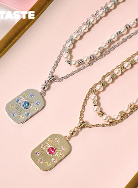 USELESSOBJECTS璀璨烟花多层项链