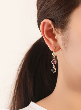 七彩珠水晶手链彩虹糖手链送女友