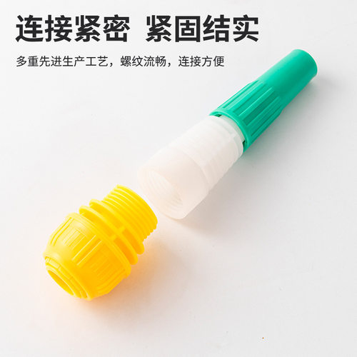 4分节水多用洗车浇花6分直流水枪喷雾喷水柱园艺喷灌1寸浇菜喷头 - 图1