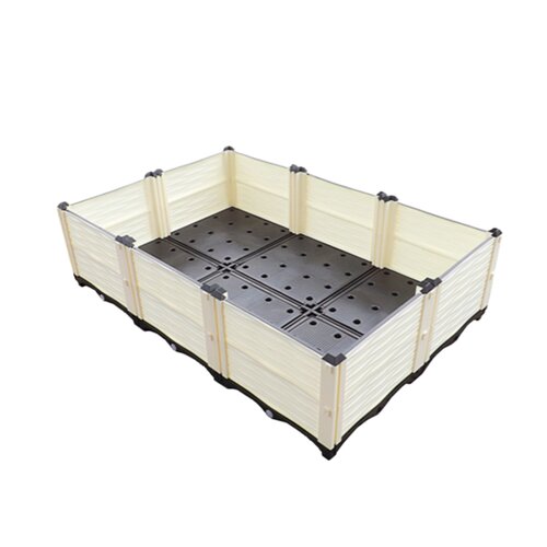 【新款宽1米】九度菜园屋顶特大加厚种植箱阳台种菜盆特大种菜箱 - 图3