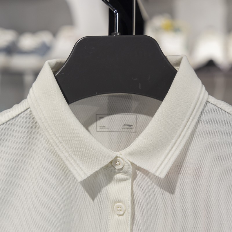 李宁短袖POLO女子2024冬季新款团购系列吸湿排汗透气T恤APLU950,淘宝优惠券,粉丝福利购,淘宝优惠卷