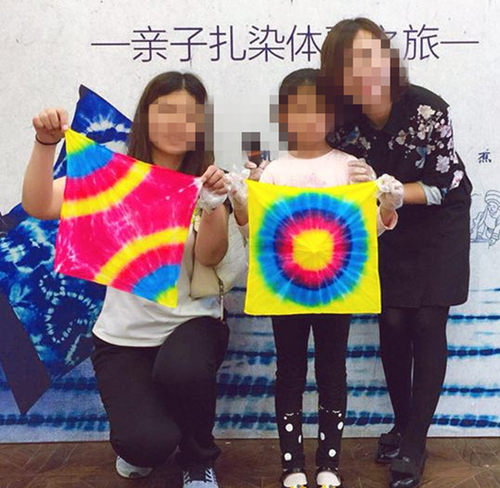 扎染方巾手帕手绢36cm纯棉方巾绘画DIY涂鸦拓印刺绣手绘植物拓染 - 图2