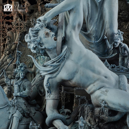 VeryMuseum非常博物馆Kris Kuksi雕塑作品《救赎》雕像艺术品 - 图1