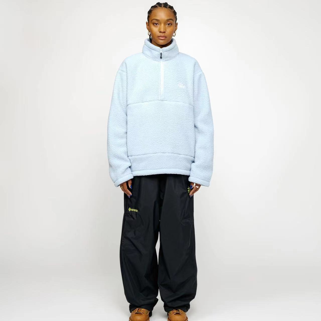 代购日本Stussy POLAR FLEECE摇粒绒外套上衣男女款24ss - 图2