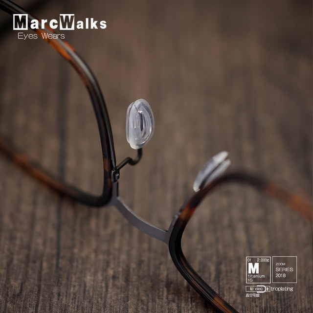 Ultralight titanium alloy business full-frame glasses large face wide face myopia glasses frame men's glasses handsome 9712
