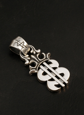 三沐Bill Wall Leather BWL925纯银美金复古手工吊坠银饰